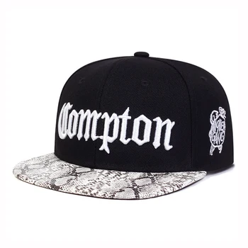 COMPTON Embroidery Baseball Cap Hip Hop Snapback Caps for Men's and Women's Adjustable Casual Dad Hats