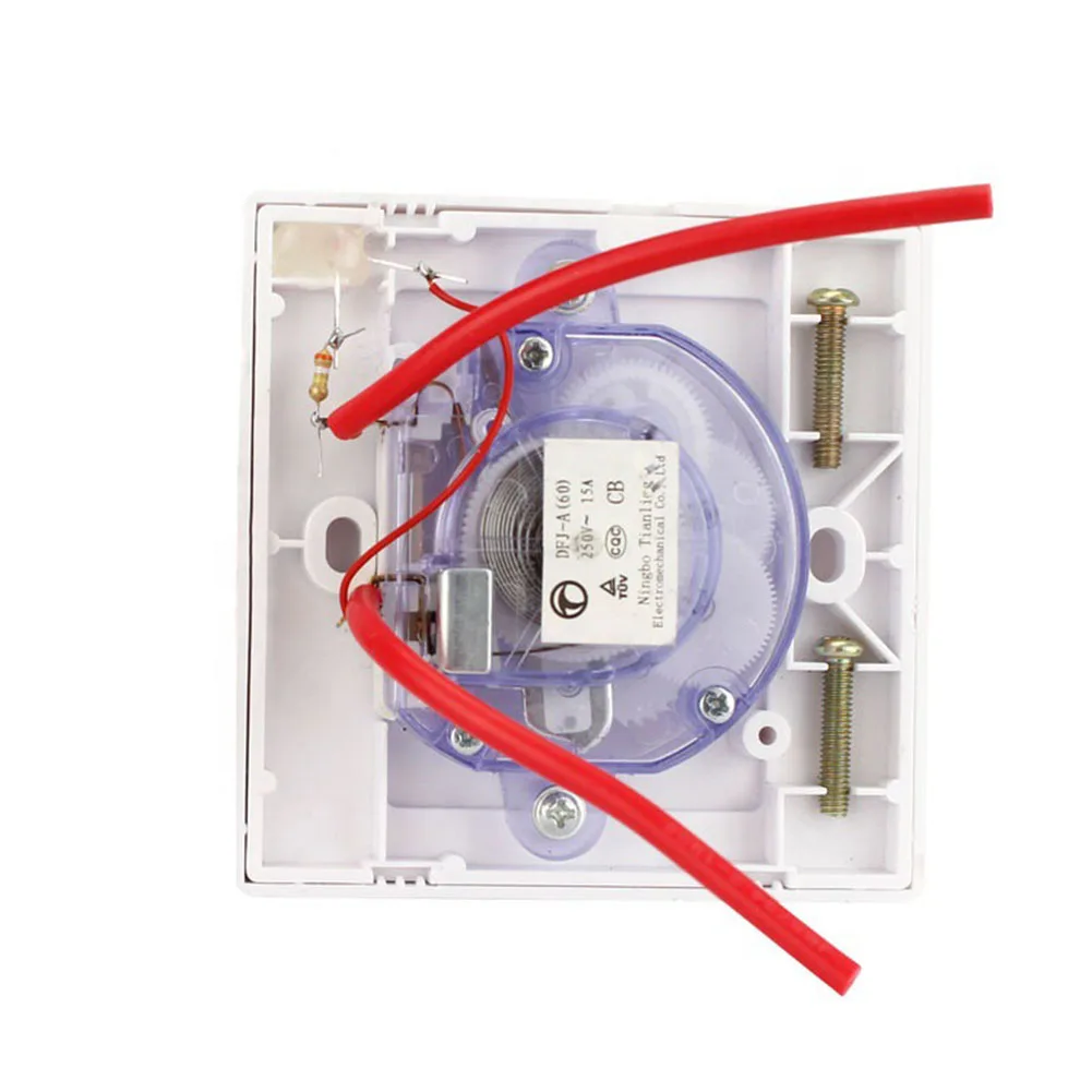 Advanced Digital Timer Control Switch - Electronic Countdown Controller, AC250V 15A