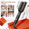 Electric Hot Comb Multifunctional Straight Hair Straightener Comb Negative Ion Anti-Scalding Styling Tool Straightening Brush 6