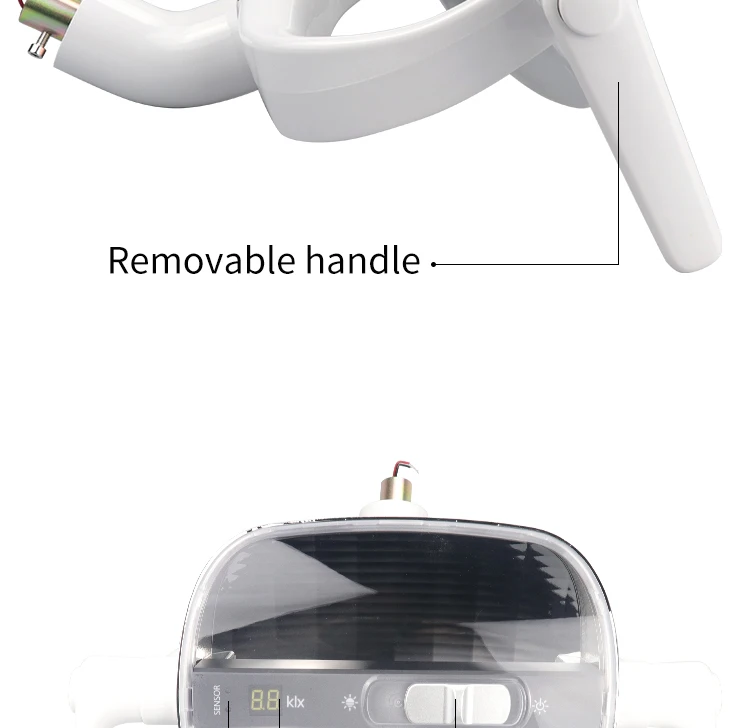 Lampada operatoria a induzione a LED per unità odontoiatrica, apparecchiature per laboratorio odontotecnico, prodotti Cical_voghion.com