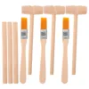 3 Sets Kids Digging Tools Wooden Hammer Brush Chisel Toddler Woody Toy Archaeological Excavation Kit Pretend Play Educational 1