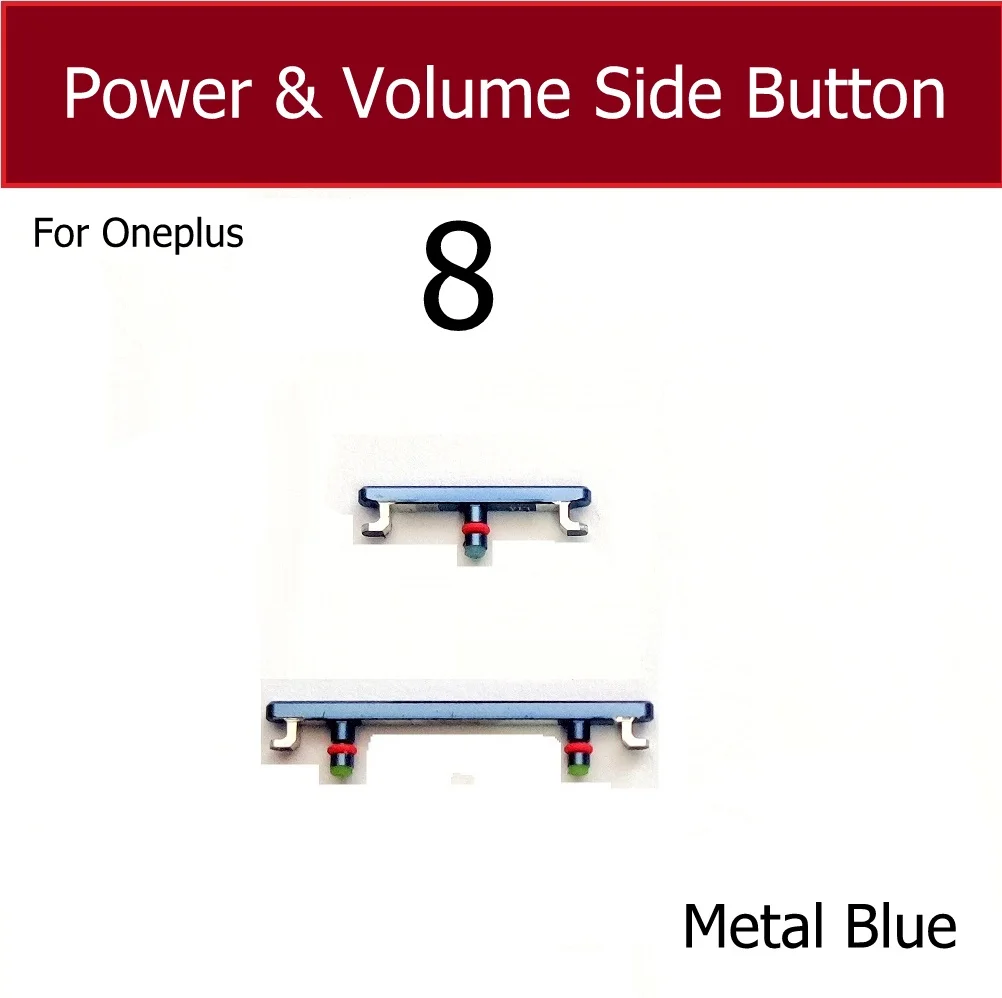 Enhanced Side Audio and Power Button Set for Oneplus - Replacement Keypad Repair Parts
