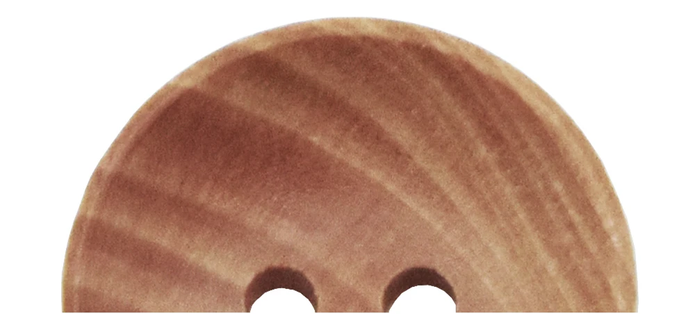 Description Picture 5 of item30PCs Natural Color Camellia Wood Grain Wooden Buttons 15mm 18mm 20mm Sewing Accesories For Clothes Decorative 2 Holes Button