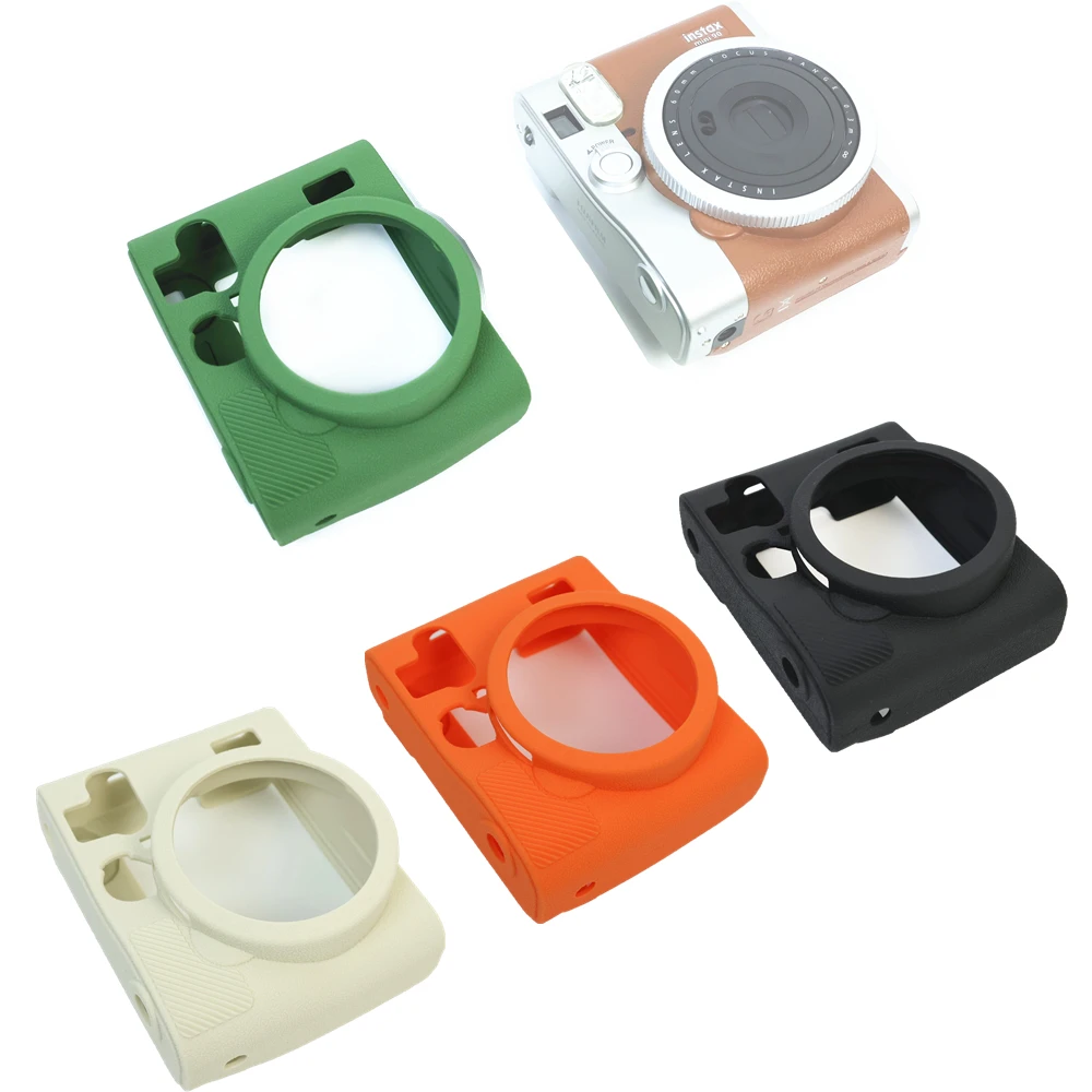 Custodia In Silicone Custodia In Pelle Per Fujifilm Fuji Instax Mini 90 Mini90 Film Camera