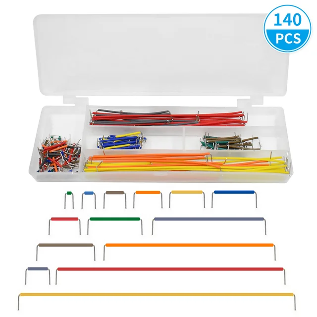 Kit Cavi Jumper Per Breadboard - 560 Pezzi Con 14 Lunghezze Diverse + Pinzetta - Foto 2