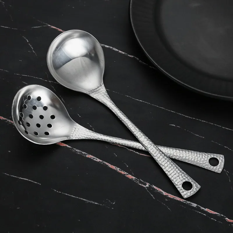 Stainless Steel Soup Spoon Deepen Large Capacity Silver Mirror Polished Flatware Soup Rice Home Kitchen Tableware