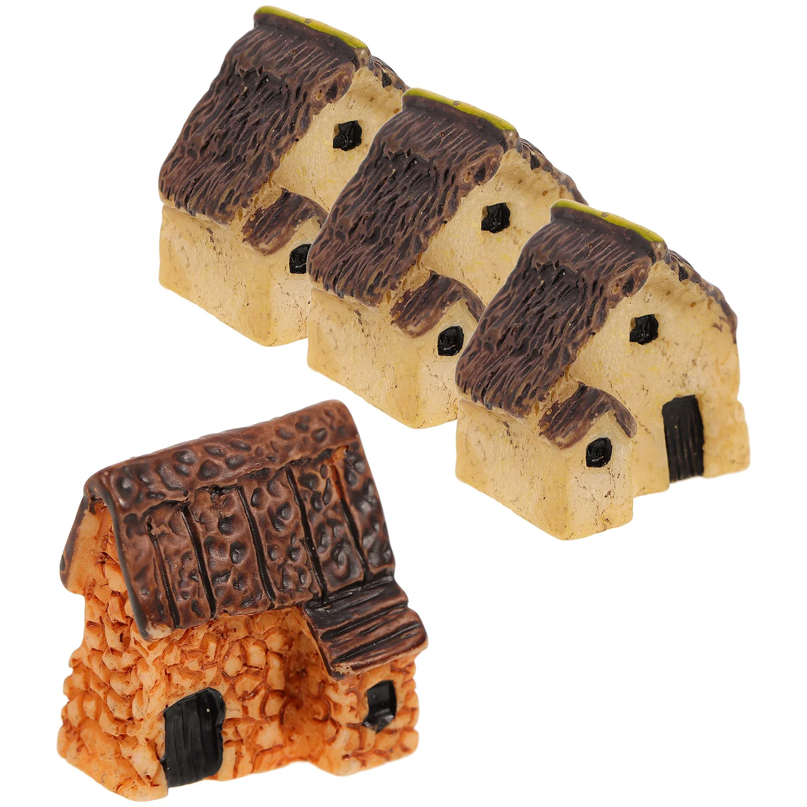 

Miniature Garden House Fairy Micro Mini Village Landscape Accessories Ornaments For Houses Diy Statues Cottage Figurines Hut