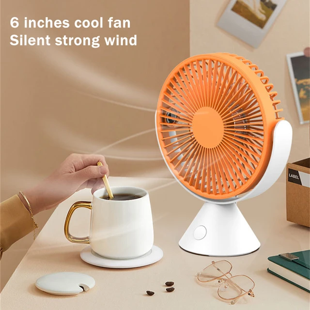 Ventilateur électrique portable 4000mAh, refroidisseur d'air à eau, mini  climatiseur de bureau, petit ventilateur à tête secouante, chargement USB -  AliExpress