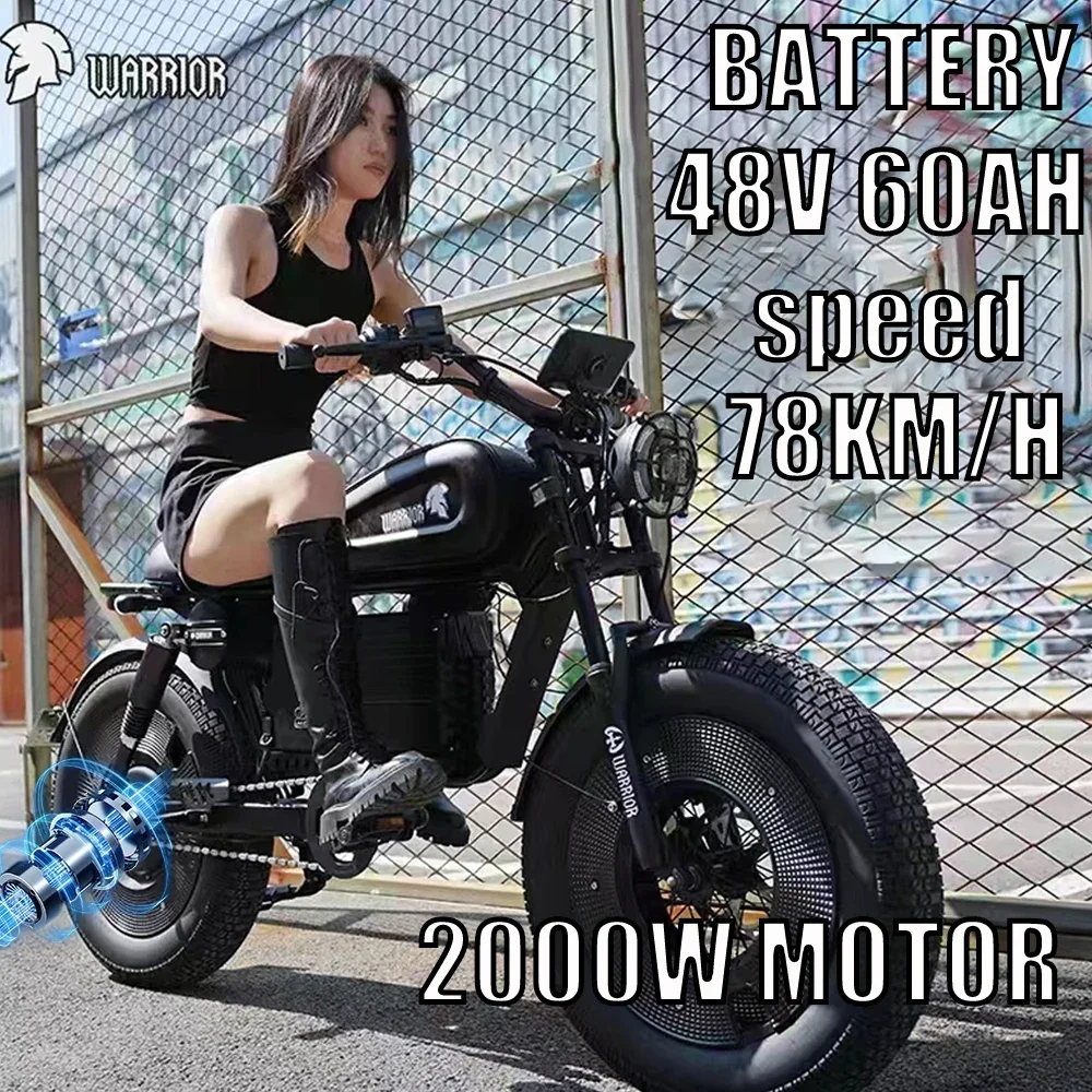 Zpw-大人用の黒い戦士電動自転車,20インチ電動自転車,ワイド
