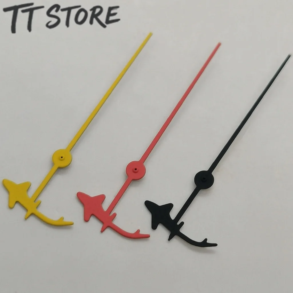 Shark Themed Multi-Color Second Hands - 12.5mm Movement Replacement Parts