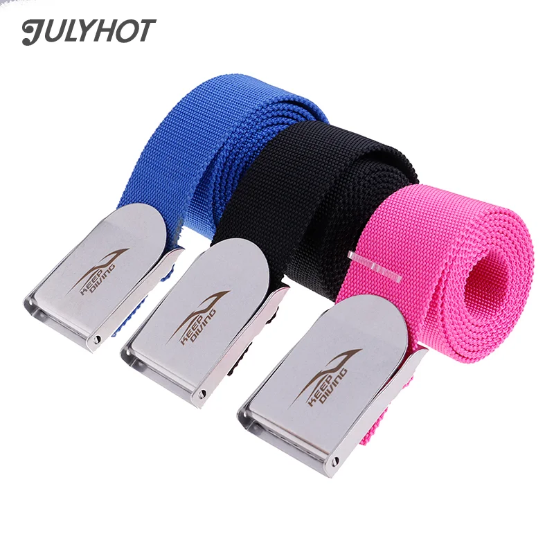 Scuba Diving Weight Belt 1pc Diving Weight Webbing With Quick Release Buckle Scuba Snorkeling Strap