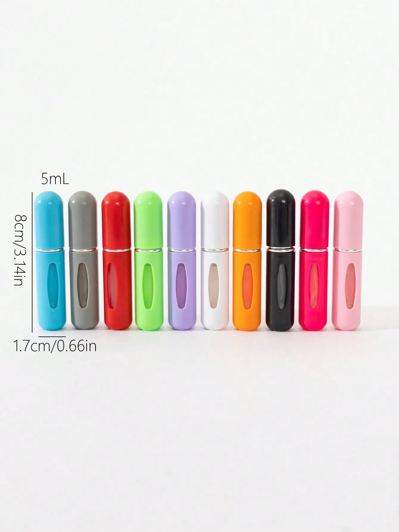 1PC/5/10/20/50 Pcs For Sale 0.17oz  Mini Perfume Bottom Filling Perfume Bottle Refillable Portable Travel Size 4