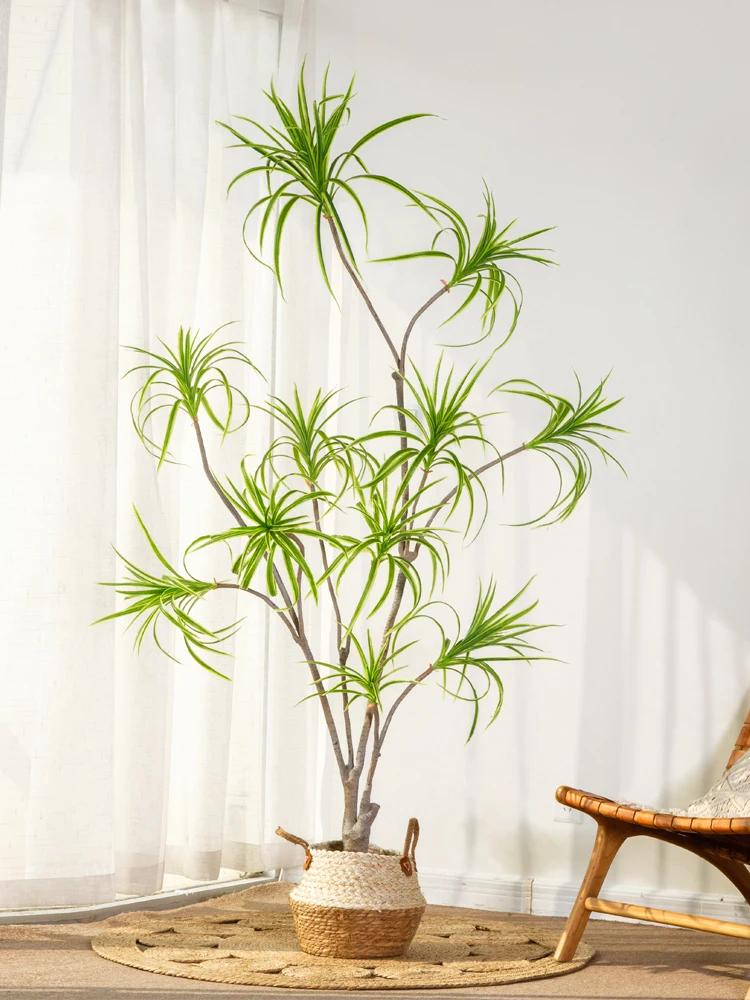 Grande Pianta Di Simulazione Sangue Di Drago Sago Cycas Nordic Greenery Pianta In Vaso Alberi Finti Casa
