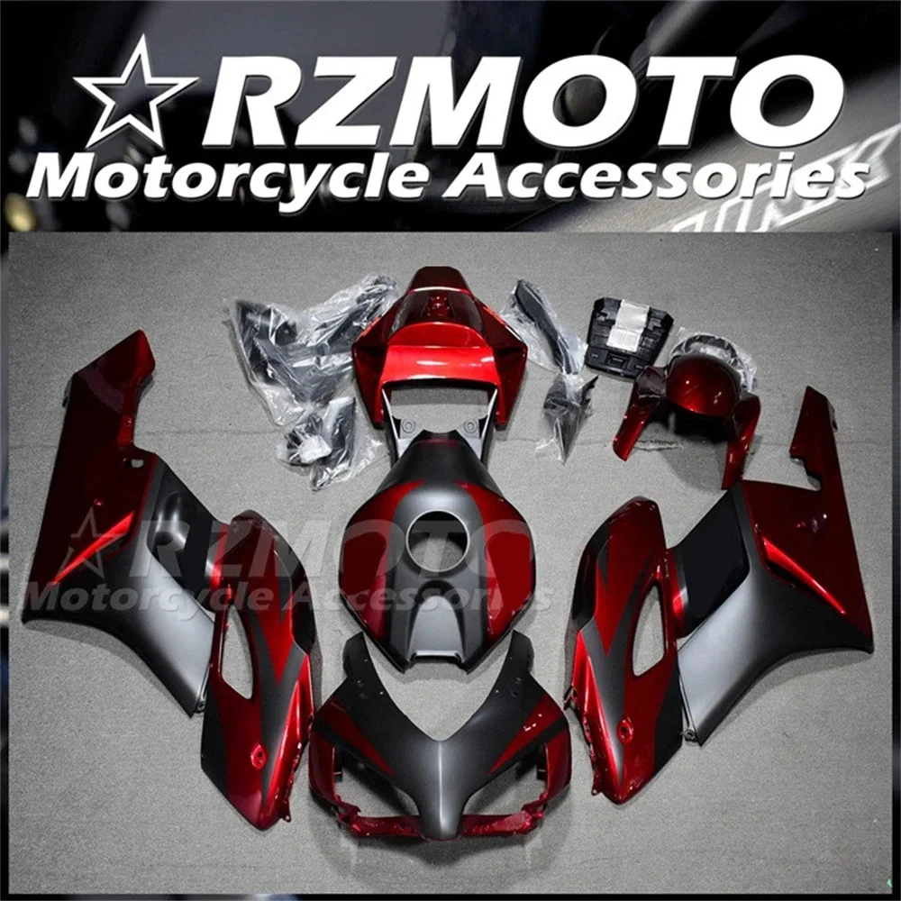 

Injection Mold New ABS Whole Motorcycle Fairings Kit Fit for HONDA CBR1000RR 2004 2005 04 05 Bodywork set Cool Red Black