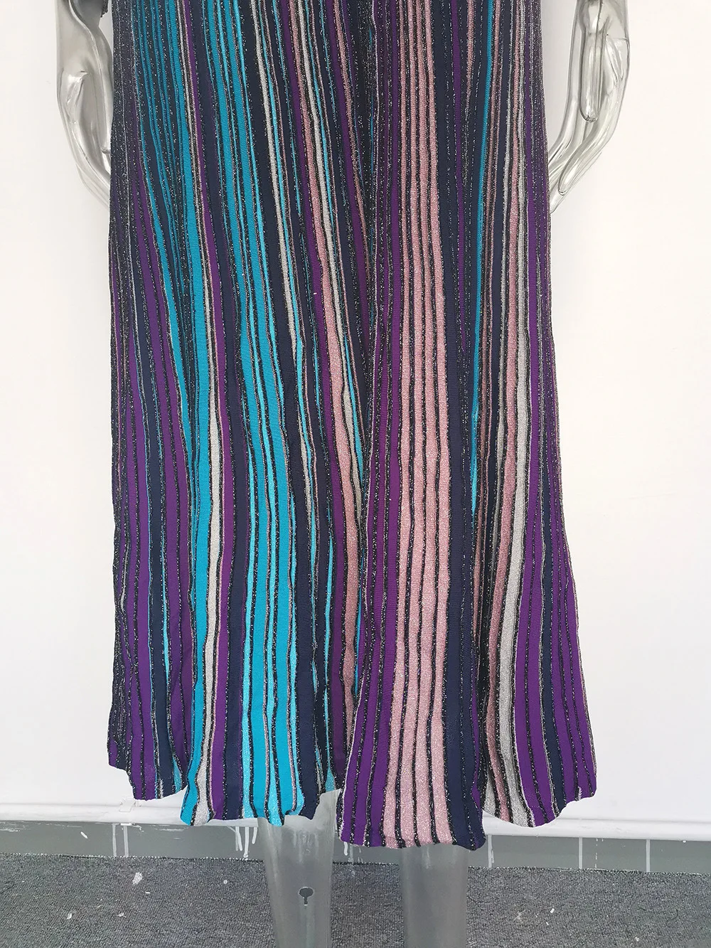 Knitted 2 Piece Set Female Long Sleeve Button Design Multicolour Splicing Pullover Bodycon Skirt Autumn Gentle Chic Suits Se5e8e7b6340f4d309836c6c718112843v