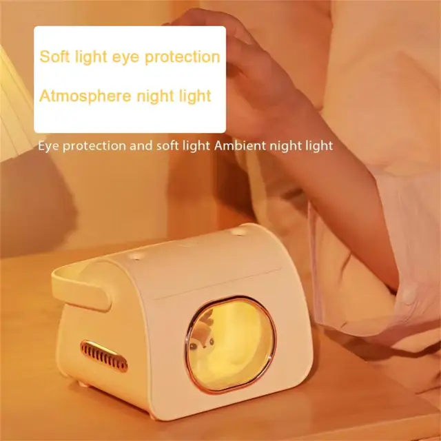 Mini Víz Feltöltés Dupla Spray -Hordozható Elektromos Párásító Asztali Otthoni Diffúzor Hálószobás Autóüzemek Usb - Image 4