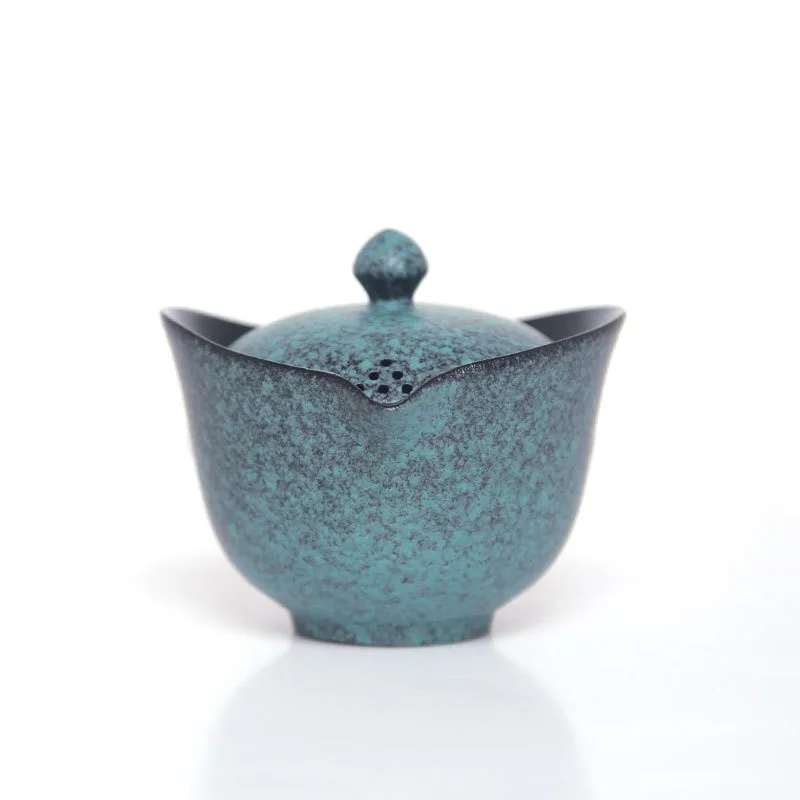 

Portable Ceramic Teapot with Travel Bag, Gaiwan, 2 Cups A Tea Sets