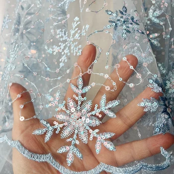 Snowflake Mesh Embroidery 1