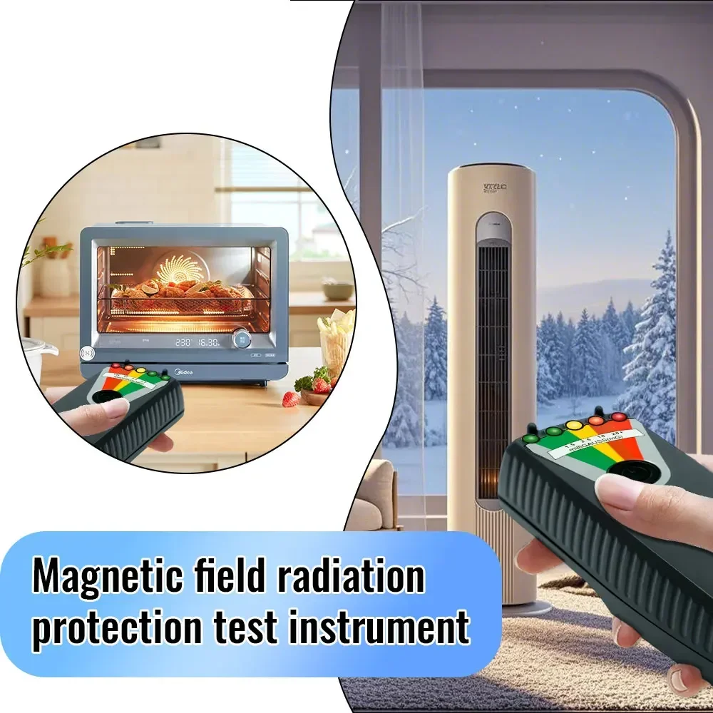 K3 EMF 감지기 디지털 전자기장 측정기 5단계 LED 디스플레이 가정용 EMF 측정 초자연적 현상 연구용