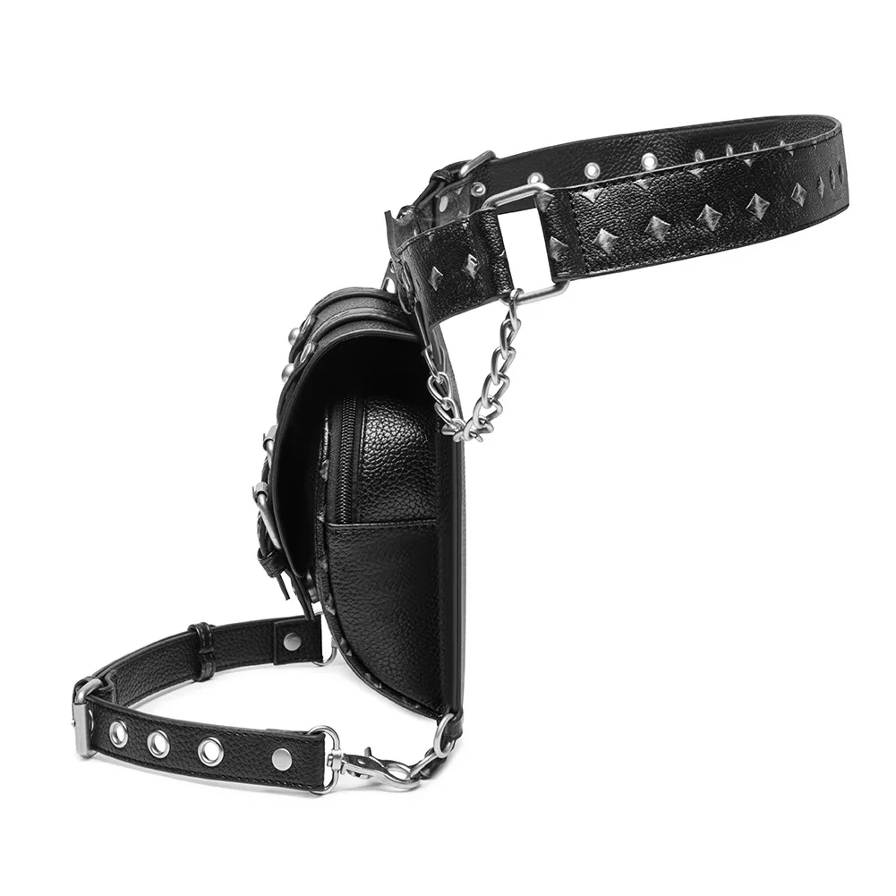 Steam Punk Outdoor Bag Women's Versatile Chain Locomotive Men's Bodypack Waist Bag Fanny Pack Leg Bag Bum Bag Belt Bag Chest Bag