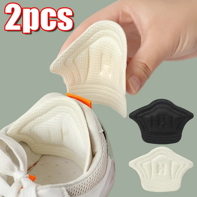 2Pcs Pad Per Scarpe Foot Heel Cushion Pads Scarpe Sportive Heel Protector Sticker Soletta Brioche Piedini Antiusura Regolabili Inserti Solette
