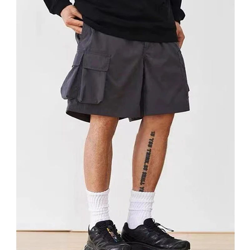 Pier39ss Cityboy Japanese Loose Relaxed Multi Pocket Set Casual Sports Shorts for Men