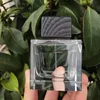 6pcs 100ml Empty Premium Perfume Bottle Clear Polished Glass Spray Bottle Crimp Nick Bayonet Empty Spray Bottle Need A Tool