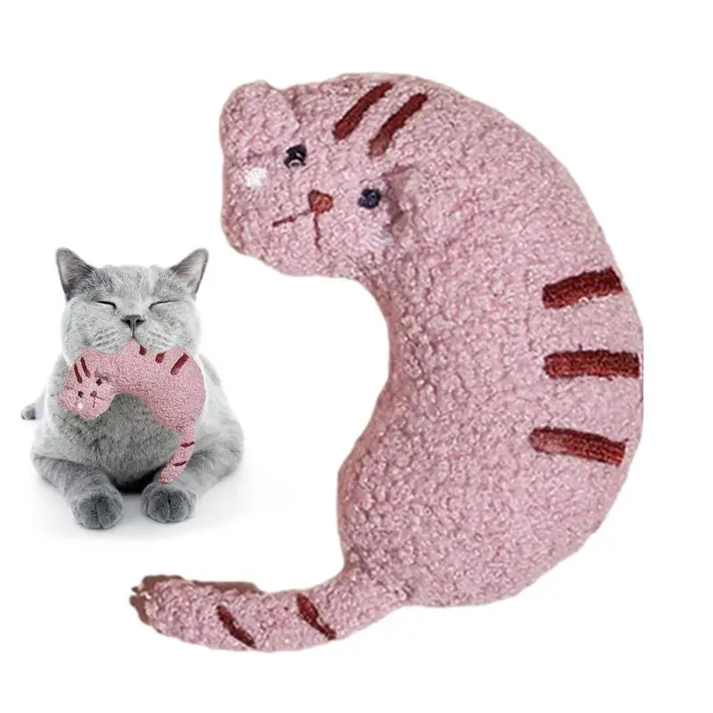 

Pet Stuffed Sound Toys Cat Stuffed Soft Toys Portable And Bite-Resistant Indoor Pet Cat Health Supplies For Home Camping Outing