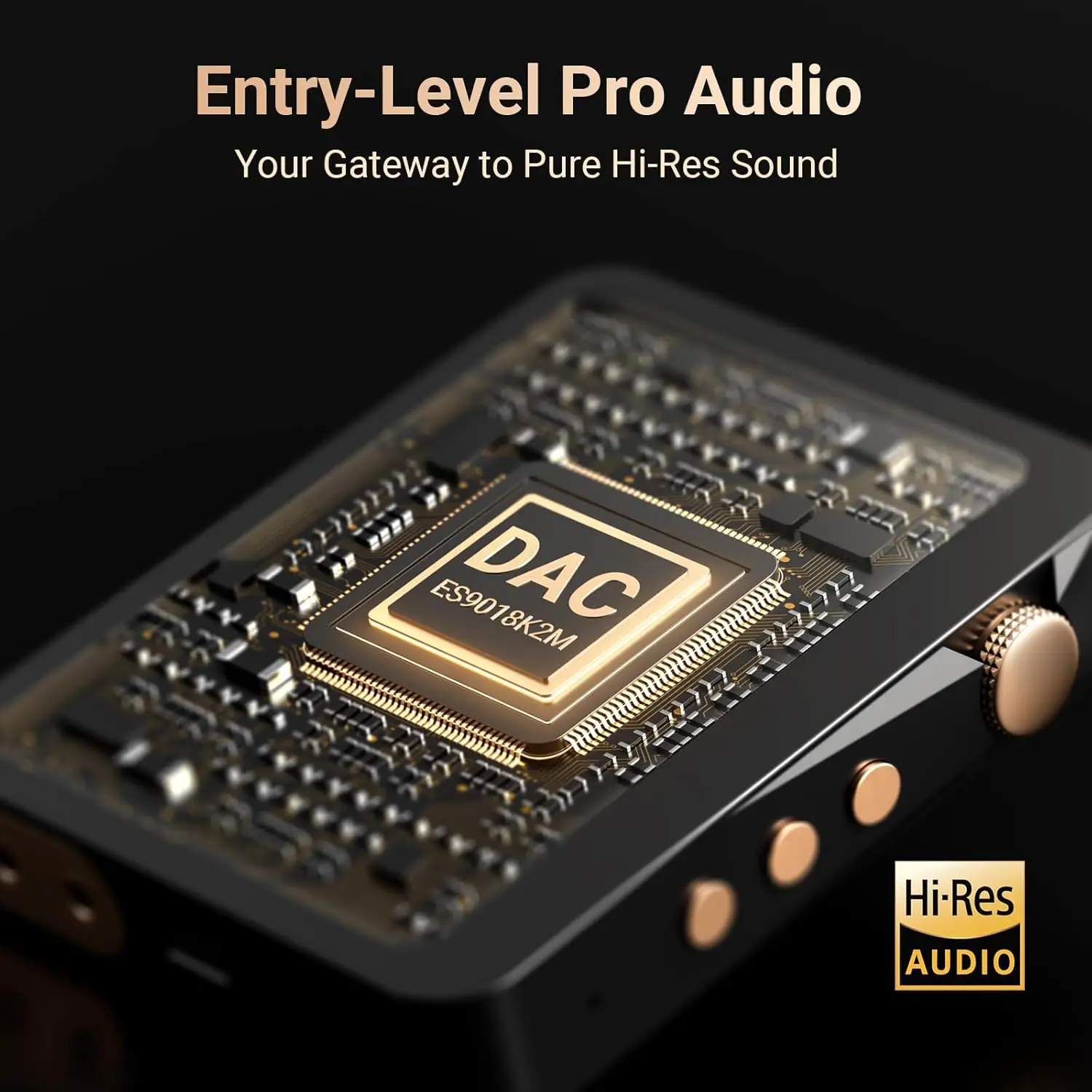 Portable HiFi MP3 Player with Bluetooth and 128GB Storage