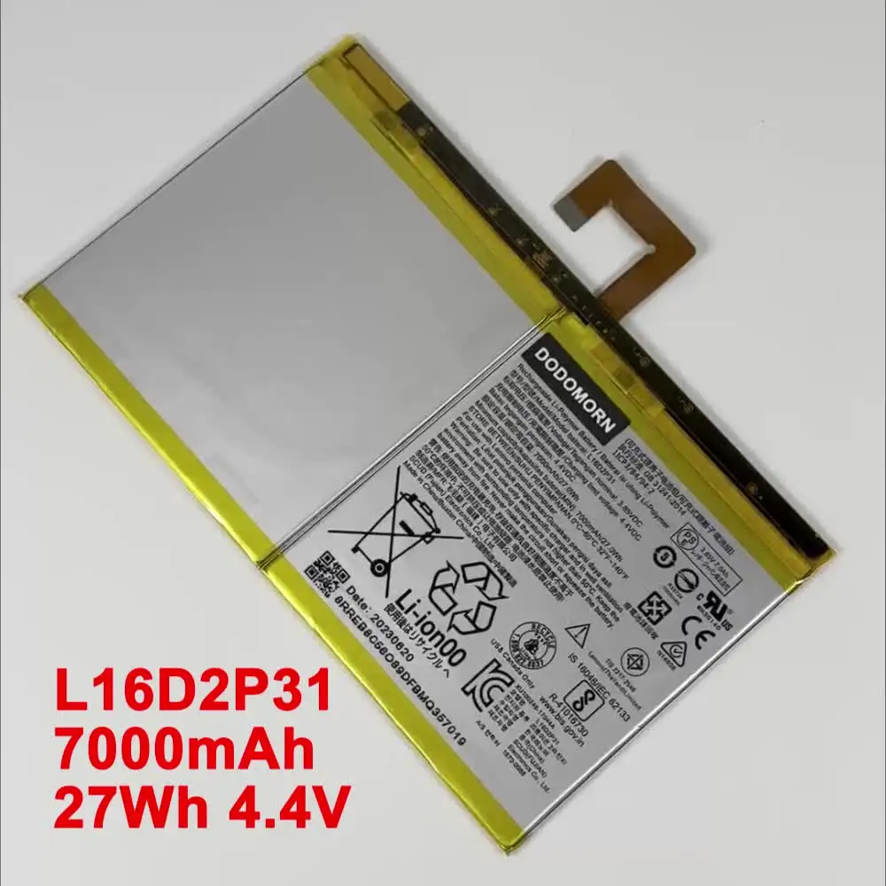 cellePhone Batterie Li-Polymer Compatible avec Lenovo Tab 2 - Tab 4 10
