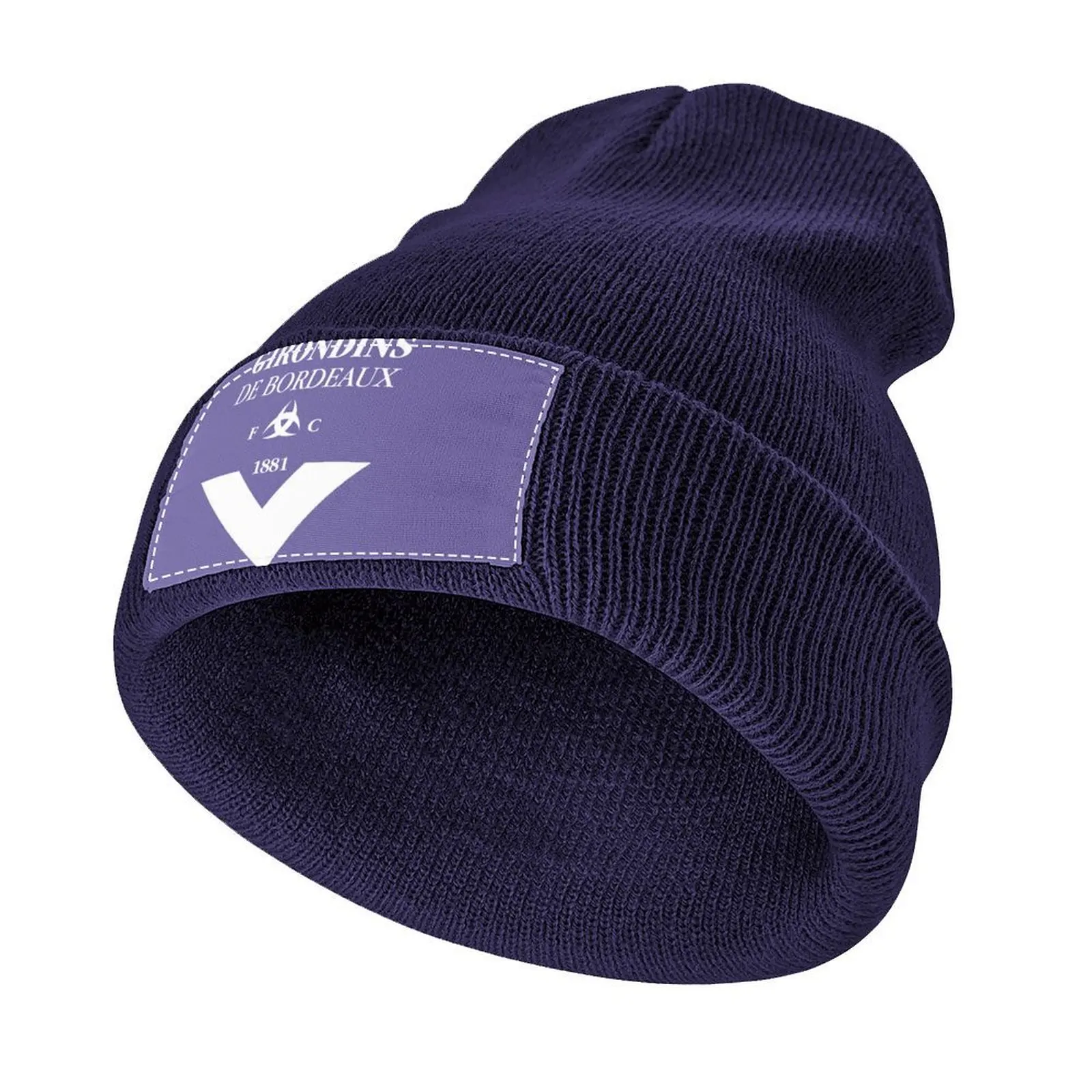 

BordeauxCap Knitted Cap Wild Ball Hat Icon Fashion Beach Military Cap Man Boy Cap Women's