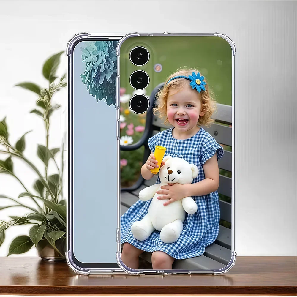 Customizable Shockproof Phone Case - Personalized Photo Design Cover