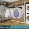Clothes Drying Rack,Collapsible for Laundry Room,Wall Mounted Dryer Rack,Drying Rack Clothing Wall Mount,Hanging Rack 3