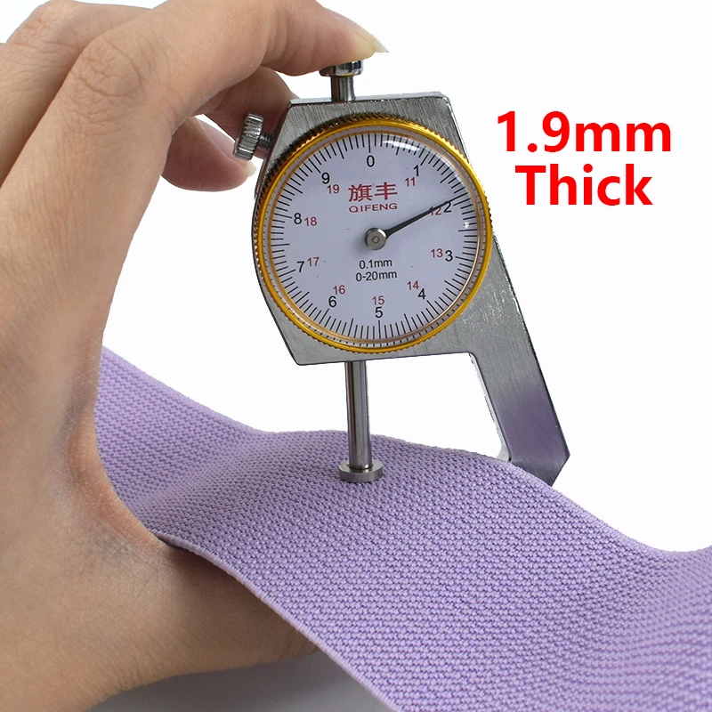 Versatile Flat Elastic Band for Sewing and Crafts - 10-80mm, 1/2/3/4M