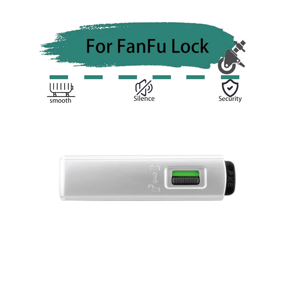 For FanFu PKE Combination Password lock accessories pull rod box Suitcase buckle Universal replacement buckle Travel suitcase