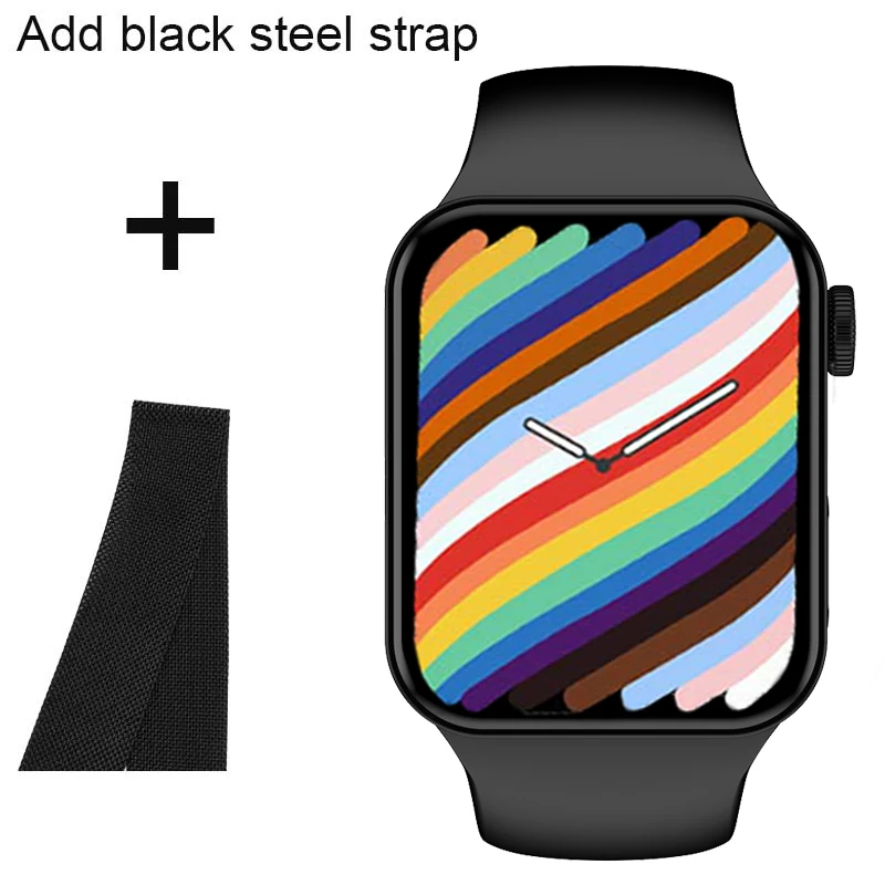 2022 Smart Watch Series 7 IWO Smartwatch Men Women 44mm BT Call Sports Fitness Tracker Clock For Apple Xiaomi Huawei PK X8 Max 