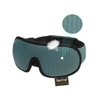 3D Eye Mask Green Breathable Shading Sleeping Hot Sales Eye Mask Adjustable Strap Sleep Mask Padded Travel Rest 1