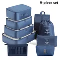 9pcs Set Navy