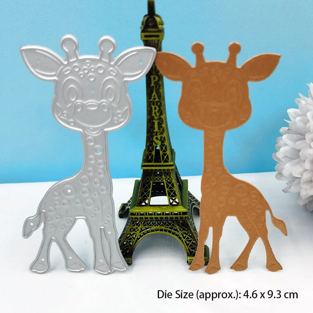 

Metal Cutting Dies Cut Mold Animal Giraffe Decoration Scrapbook Paper Craft Knife Mould Blade Punch Stencils
