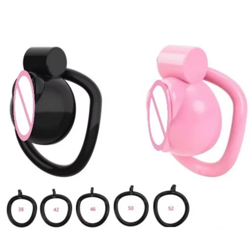 Male Chastity Cage ABS High Quality Chastity Device Gay Abstinence Bondage Anti Escape Anti Cheating Cock Cage Erotic Sex Toys18