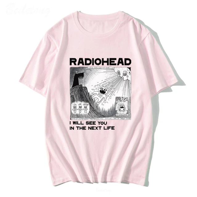 시간을 초월한 음악적 표현을 위한 Radiohead 티셔츠