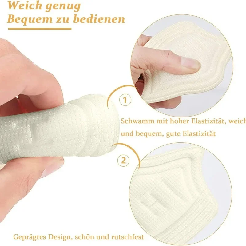2/10 Pcs Women Patch Heel Pads Adjustable Size Sports Shoes Insoles Back Stickers Antiwear Cushions Feet Care Protector Inserts