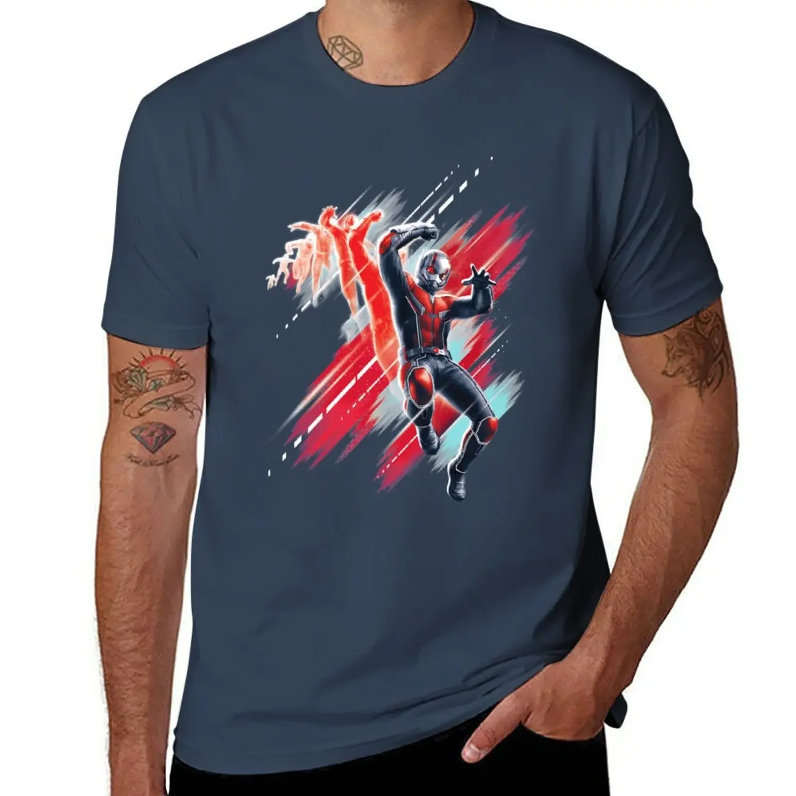 

Ant-Man T-Shirt customs hippie clothes animal prinfor boys mens clothing