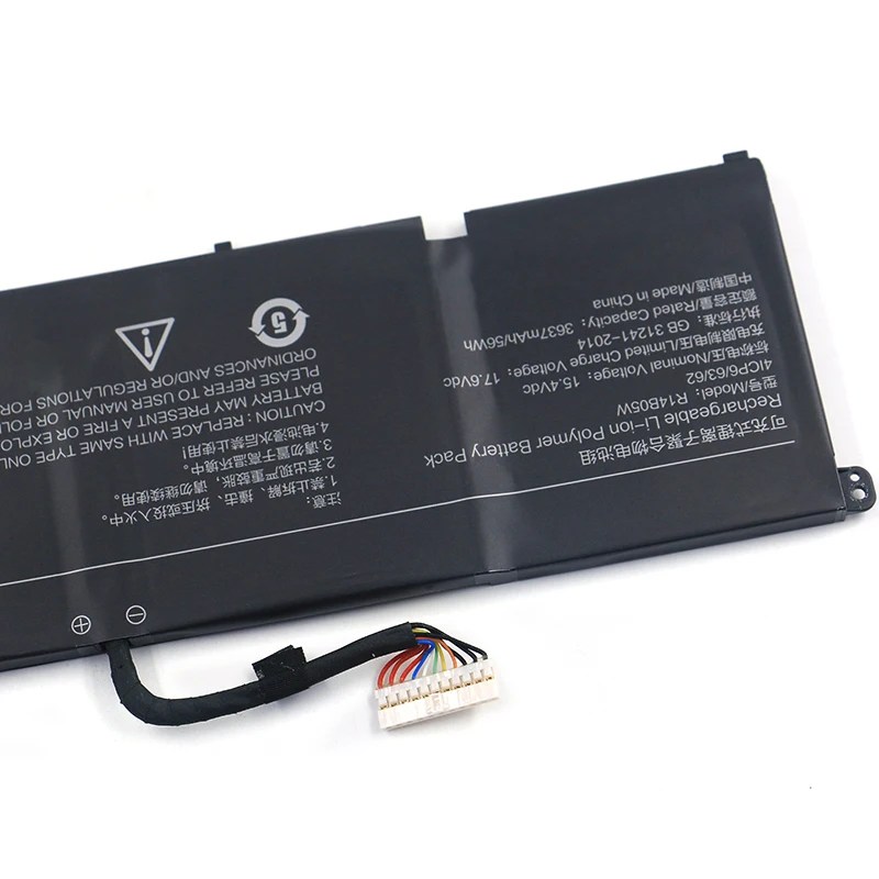 Shuozb R14b05w Bateria do Portátil para Xiaomi Pro x 14 15.4v 56wh 3637mah - Imagem 4