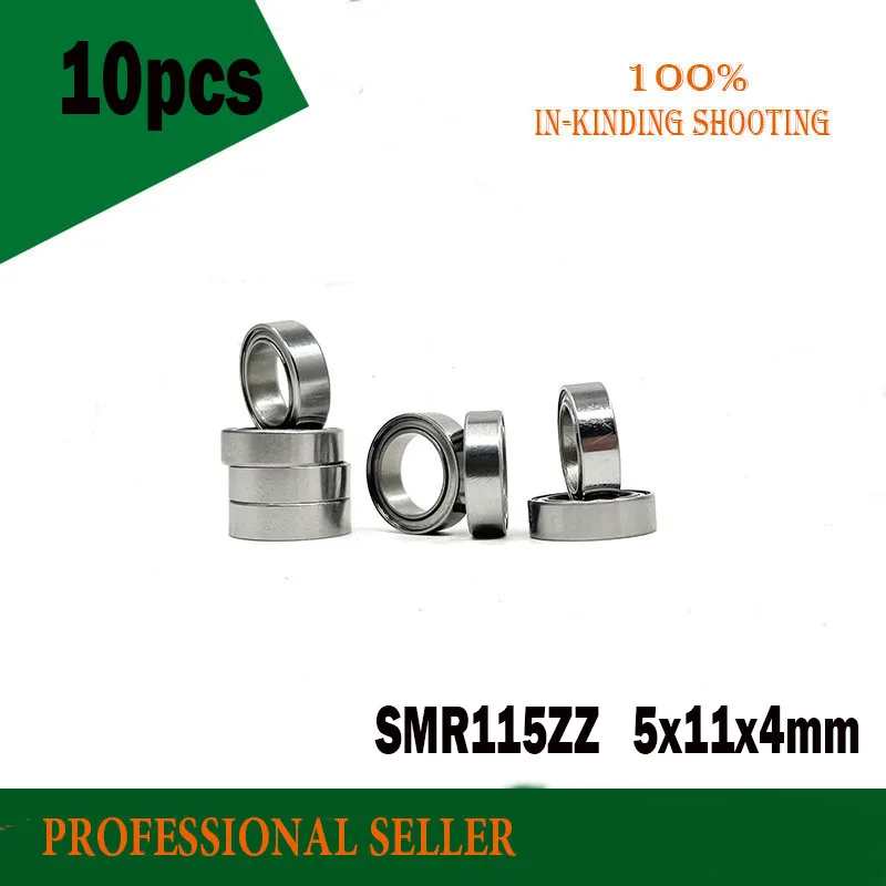 

MR115 SMR115 Z SMR115ZZ L-1150ZZY04 5X11X4 mm high-quality Miniature stainless steel bearing 440C material