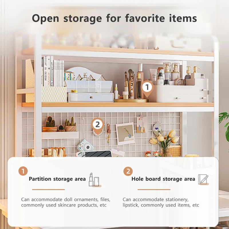 Desktop Grid Bookshelf Organizer 5