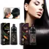 Hair Color Dye Shampoo Gray White Cover Natural Fast Dye Repair Dry Damaged Cleaning Nourishing Roots Restore Black Hair Shampoo 1