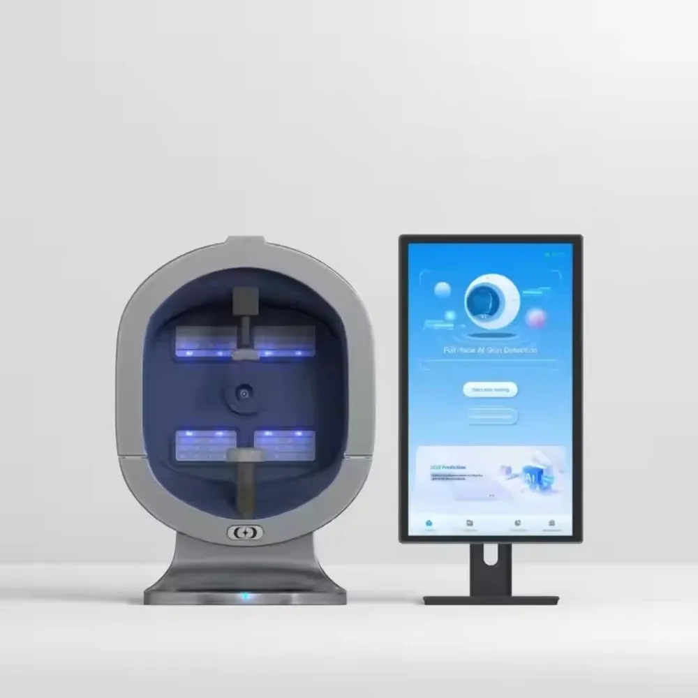 5 Pro-AI Skin ImageAnalyzer Full-Body Multi-Spectral Scan for Beauty Equipment Scalp Analyzer Multi-Language 15.6 Inch 21.5 Inch