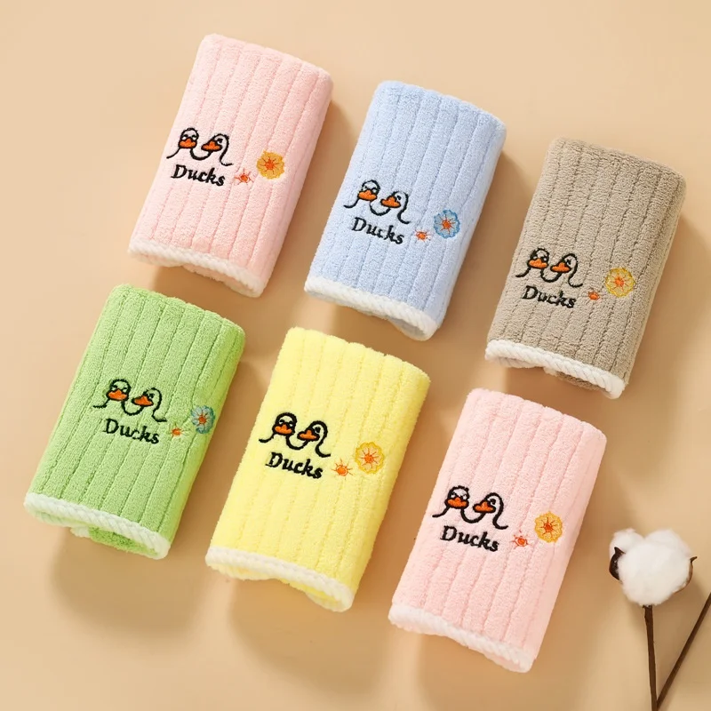 Bath Towel Cotton Towel Muslin Towel Square Towel Children's Towels for Face Washing Kindergarten Boys and Girls Absorbent Baby Soft Rectangular Non-cotton Face Towels