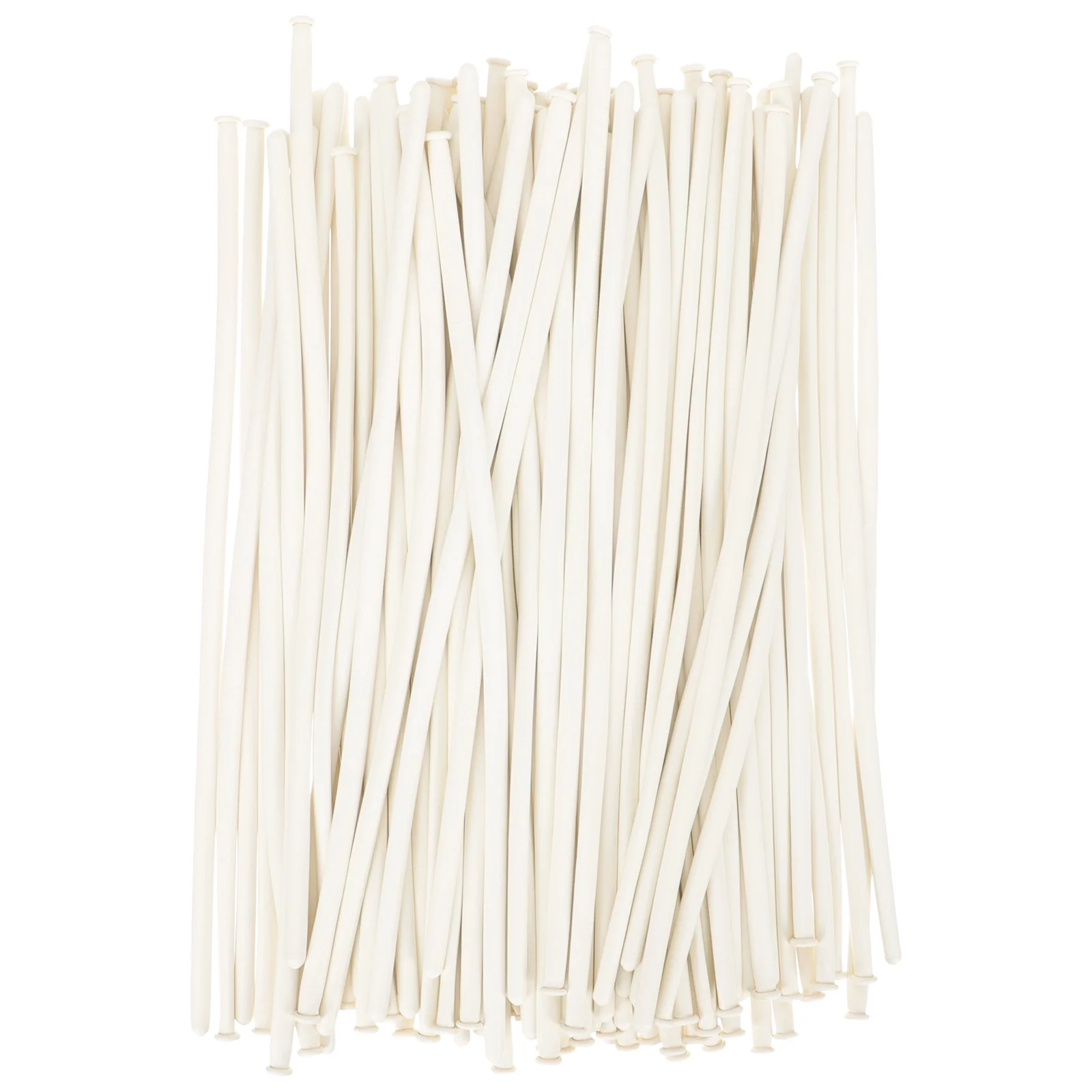 

Strip Balloon DIY Twisting White Emulsion Party Balloons Latex Long